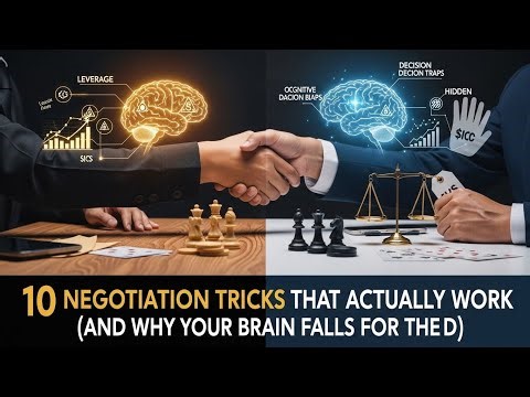 10 Negotiation Tricks That Actually Work (And Why Your Brain Falls For Them)