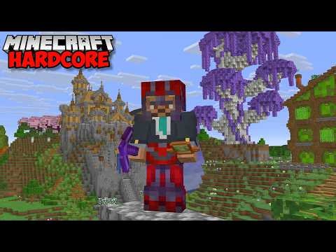 Playing Hardcore + Minecraft Live Watch Party (LIVE)