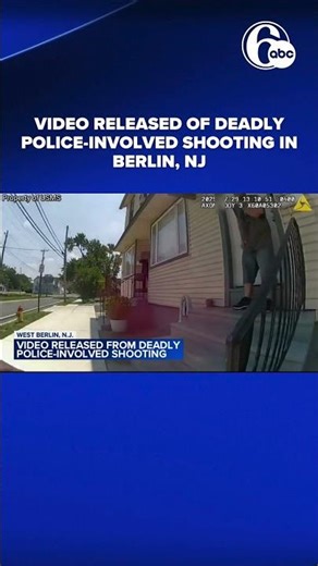 Video released of deadly police-involved shooting of man in Berlin Twp., NJ