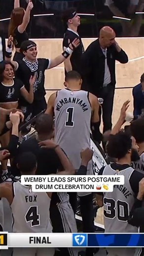Good vibes in San Antonio as the Spurs clinch a playoff spot for the first time since 2018-19 🙌