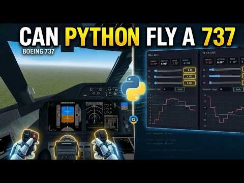 Can Python Fly a Plane? (Custom PID vs. Boeing 737)