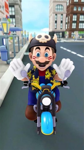 Mario, Where are the wheels? 🤣😭 Animation Meme #funny #mario