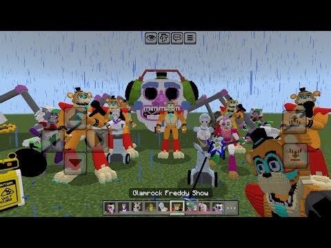 NEW FNAF Security Breach ADDON in Minecraft PE
