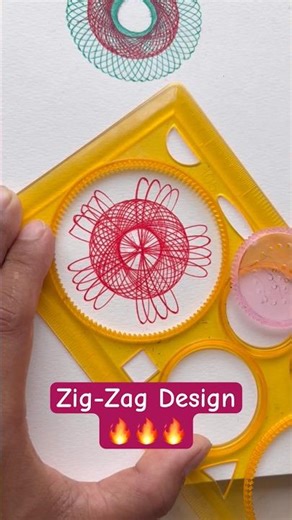 Zig Zag Design 🔥 #drawing #viral #trending #cricket #art #cartoon #bhoot