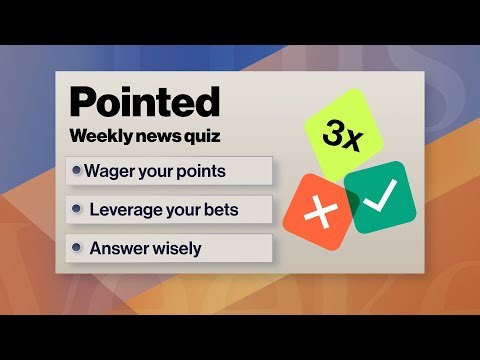 Insurance, Crypto, Media | The Pointed News Quiz
