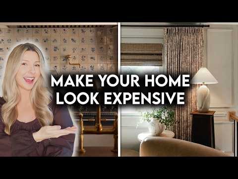 10 DIY PROJECTS TO MAKE YOUR HOME LOOK EXPENSIVE ON A BUDGET
