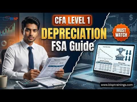 CFA Level 1 Depreciation Explained | Financial Statement Analysis Made Easy