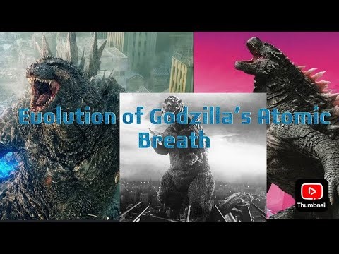 Evolution of Godzilla’s Atomic Breath 