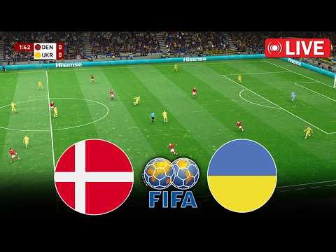 Danmark vs Ukraine | Venskabskamp 2026 | Højdepunkter fra livefodboldkampen | eFootball-gameplay