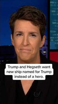 Trump and Hegseth want new ship named for Trump instead of a hero