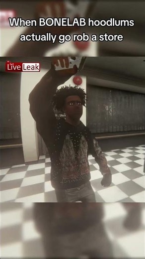 When BONELAB hoodlums actually go rob a store