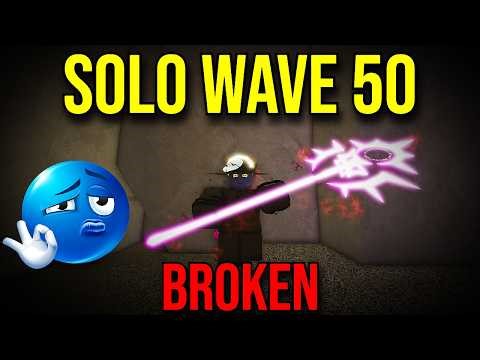 THE NEW BEST THUNDERCALL PvE DILUVIAN MECHIANISM BUILD... (SOLO WAVE 50) | Deepwoken Verse 3