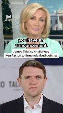 James Talarico challenges Ken Paxton to three televised debates