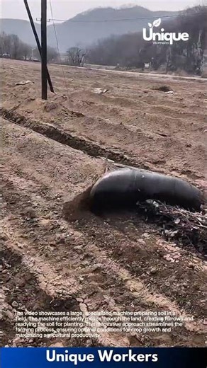 Innovative Farming: Efficient Soil Preparation with Advanced Machinery!