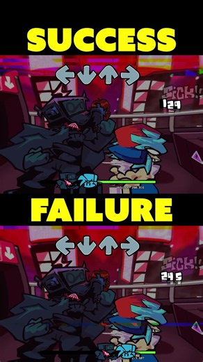 SUCCESS VS FAILURE | Cassette Goon Boss Fight 😭 [FNF]