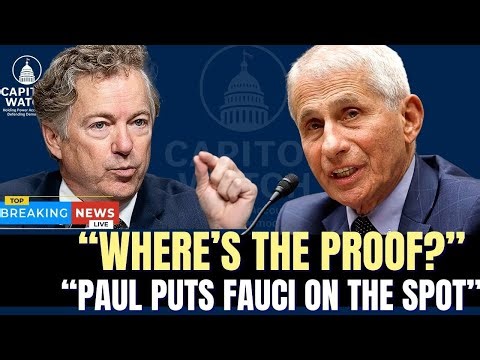 Rand Paul Confronts Fauci Over Child COVID Boosters, Missing Data, and NIH Transparency