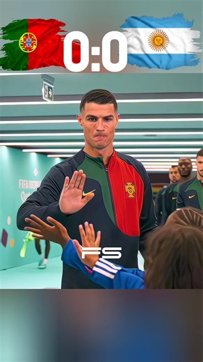 The Day Ronaldo Destroyed messi Silenced & Argentina 🫣 Ronaldo Imaginary match 🔥 | #ronaldo #shorts