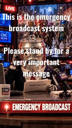 EMERGENCY BROADCAST: The Zombie Can Apocalypse