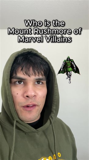 Who is the Mount Rushmore of Marvel Villains #spiderman #thanos #comics #marvel
