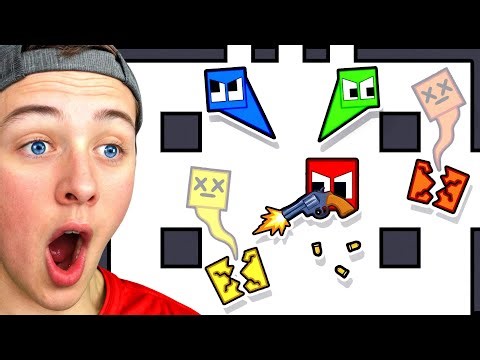 Reacting to SQUARE LEAGUE Battle Royale!