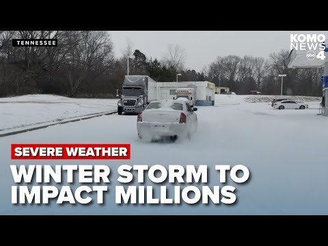 Millions brace for winter storm: incoming heavy snow, sleet, and freezing rain