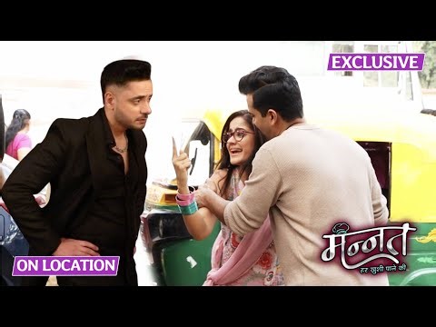 Mannat | On Location | Vikrant Ke Haath Nahi Lagni Chahiye Dua, Mannat Hui Bus Stand Par Pareshan