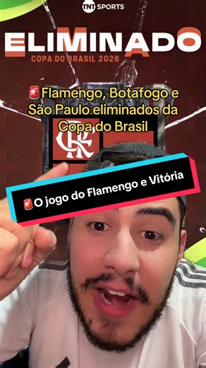 Flamengo eliminado da Copa do Brasil: derrota para o Vitória