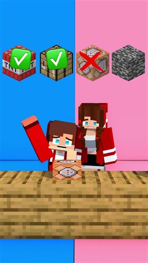 JJ breaks Command Block - MAIZEN Minecraft Animation #minecraft #shorts