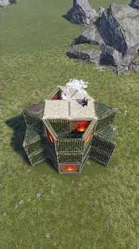 2x1 Bunker Base with Compound - 3 Walls to Core - Optional Externals #rust #rustbasedesign