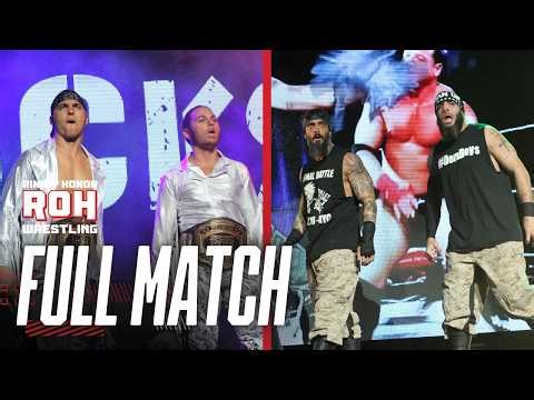 FULL MATCH Young Bucks vs. The Briscoes | #ROH World Tag Team Titles | Final Battle 2016