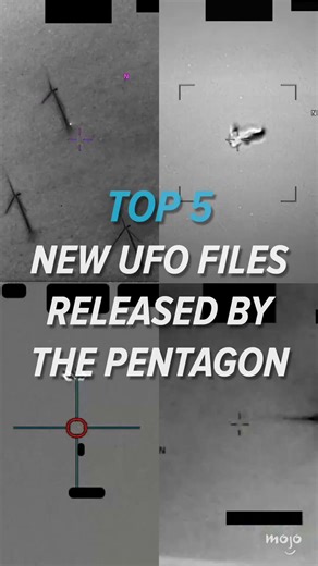 Top 5 new UFO files released by the Pentagon