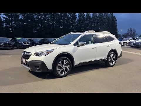 2022 Subaru Outback Crystal White Java madera Visalia Fresno Financing Clovis Used stock Service Hi