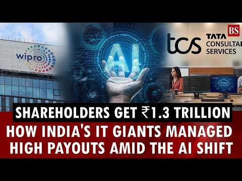 India's IT firms paid record ₹1.3 trillion to shareholders amid AI led disruption