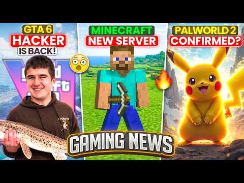 GTA 6 Source Code *LEAK* 😭, Palworld 2 CONFIRMED? 😱, BR Dead, Angry Birds 2, HOK 🇮🇳| Gaming News 260