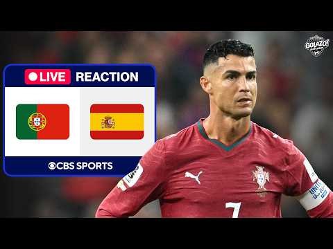 Golazo Matchday LIVE: Spain LATE-WINNER eliminates Cristiano Ronaldo's Portugal