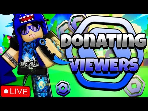 🔴 Pls Donate Live | 💰 Donating Robux To Viewers |💸10,000 robux