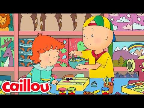 Caillou and the Toy Store Treasure Hunt! | Caillou - WildBrain | Learning for Children