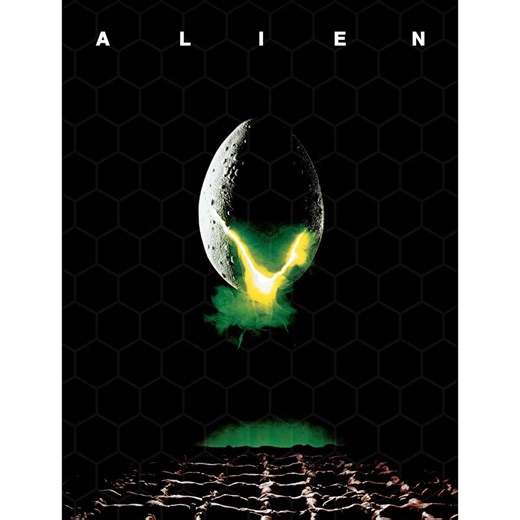 Alien Digital Movie Poster - 1979 - Etsy