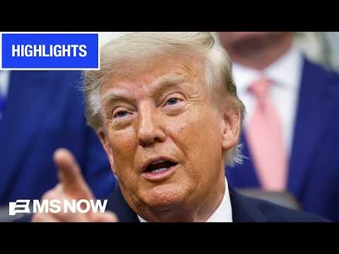 'Clearly UNCONSTITUTIONAL': MS NOW reacts to Trump's mail in voting plot I COMPILATION