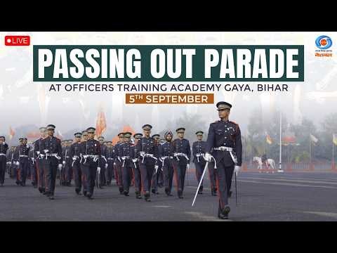 LIVE: Passing Out Parade at the Officers Training Academy, Gaya, Bihar