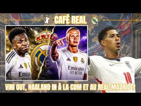 ☕ CAFÉ REAL | HAALAND ÉLIMINE VINI DE LA CDM… VA-T-IL LE REMPLACER AU REAL MADRID ? (BELLIGOAALL)