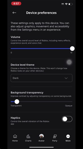 Tutorial how to change the color of your background on Roblox