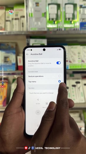 How To Oppo A6x Assistive Ball😲চমৎকার সেটিং#foryou #viral #shorts #video #uzzol_technology