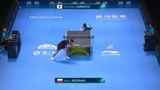 【卓球】張本智和が強さを見せて勝利！ 19歳・レジムスキ撃破で白星発進を決める！｜ITTF男女ワールドカップマカオ2026