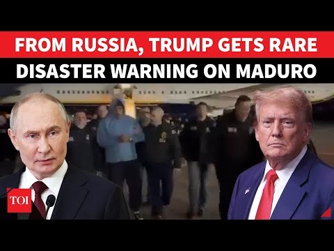 'Stop Celebrating & Listen': Trump Gets Rare 'DISASTER' Warning From Russia On Maduro Abduction