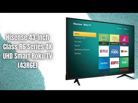 Hisense 43R6E 43-Inch R6 Series 4K Roku TV Review | Dolby Vision & HDR10!