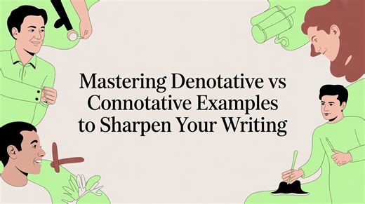 Mastering Denotative vs Connotative Examples to Sharpen Your Writing