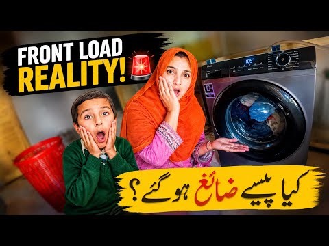 We Tested Front Load Washing Machine for 6 Months – Here’s What Happened! 😱🔥| Village Life Vlog 😍