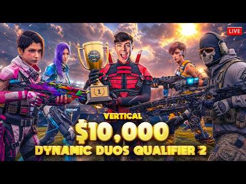 $10,000 DYNAMIC DUOS QUALIFIERS DAY in COD Mobile...(VERTICAL)