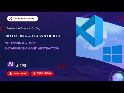 C# Lesson 6: Object-Oriented Programming (OOP) Explained | Classes, Objects, Stack & Heap